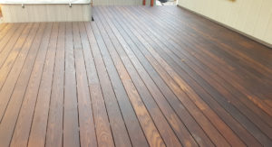 Americana Decking - thermally modified wood decking